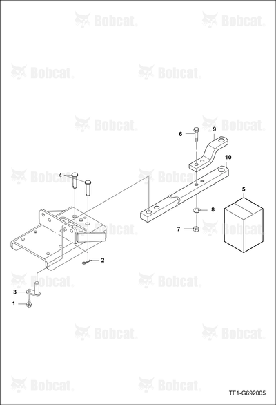 Pin Draw Bar Holder