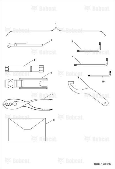 Container Pouch Toolkit 9"