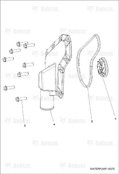 Cover, Waterpump