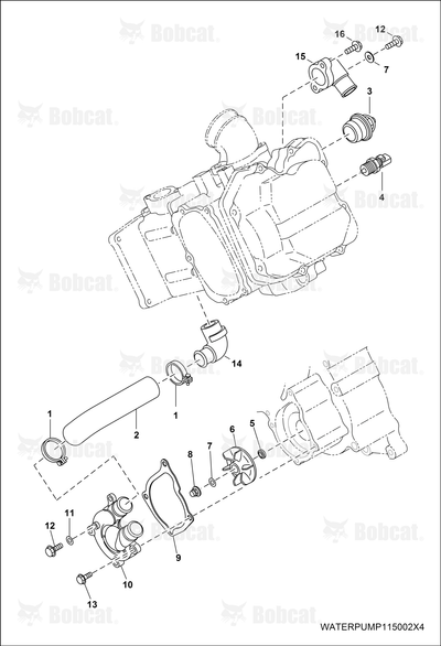 Cover, Water Pump