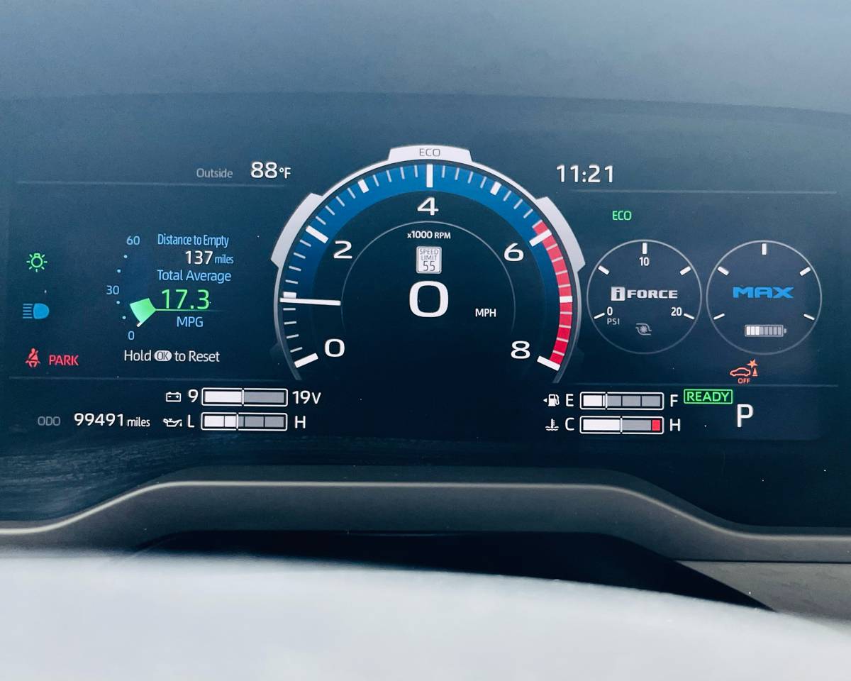 2023 Toyota Tundra 4WD TRD Pro Hybrid CrewMax 5.5′ Bed, photo 27 of 48