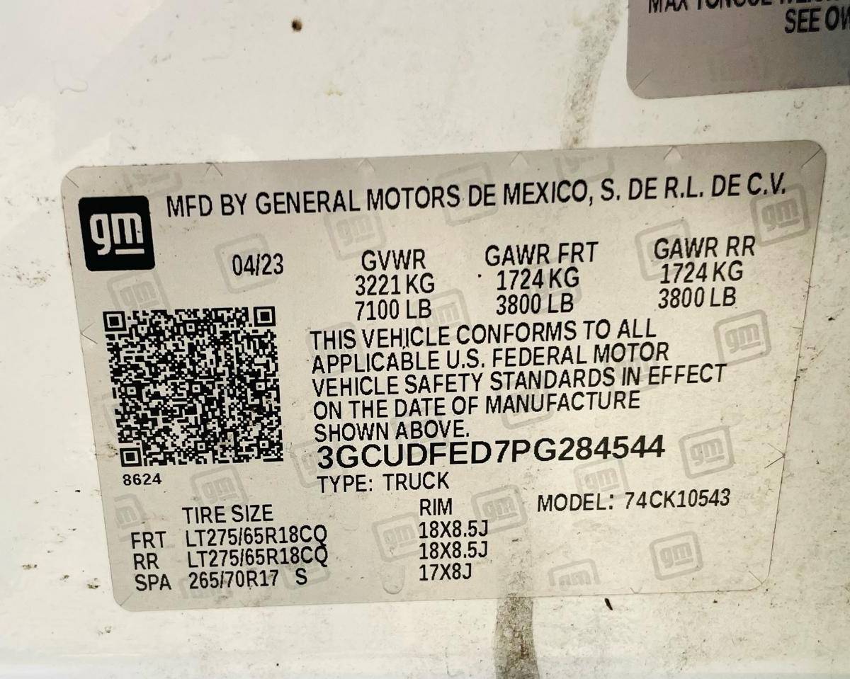 2023 Chevrolet Silverado 1500 Trail Boss – LT, photo 16 of 30