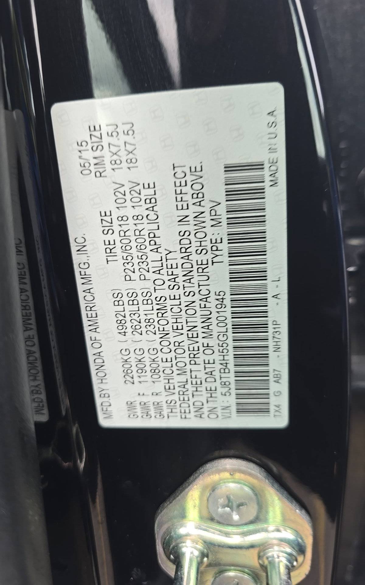 2016 Acura RDX Technology Package, photo 21 of 34
